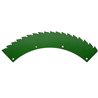Nóż tnący 416x3,5mm duży bęben R620 prawy Kemper KR