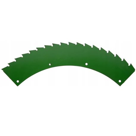 Nóż tnący 416x2,5mm duży bęben prawy Kemper