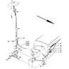 Amazone 3217310 Linka znacznika, L 1460 mm