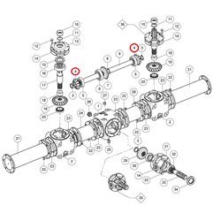 Koło Z13 , SRT8/1800 - 540/350 - 10°