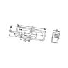 Lampa boczne pomarańczowa Hella 2PS006717031
