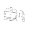 Lampa boczne pomarańczowa LED Hella 2PS345600061
