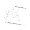Lampa pozycyjna LED, 302, 12 V - 24 V, boczna