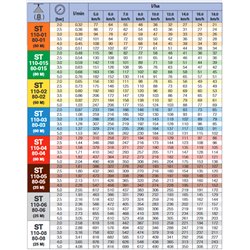 Dysza Lechler płaskostrumieniowa ST 110° czerwona tworzywo sztuczne ST11004