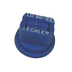 Dysza Lechler płaskostrumieniowa LU 90° niebieska tworzywo sztuczne LU9003POM