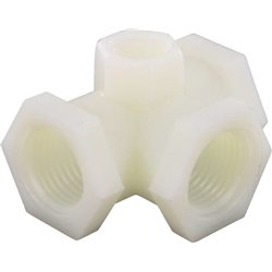 Trójnik 1/2" żeński z 1/4"
