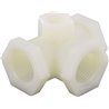Trójnik 1/2" żeński z 1/4"