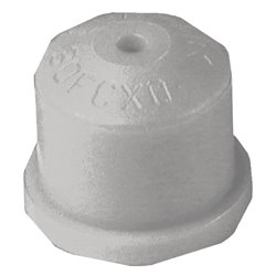 Rozpylacz wirowy o pełnym stożku FCX 80° 06 szary z tworzywa sztucznego Hypro