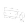 Lampa tylna pozycyjna LED z od 2TM357008021 Hella ValueFit 4082300553109