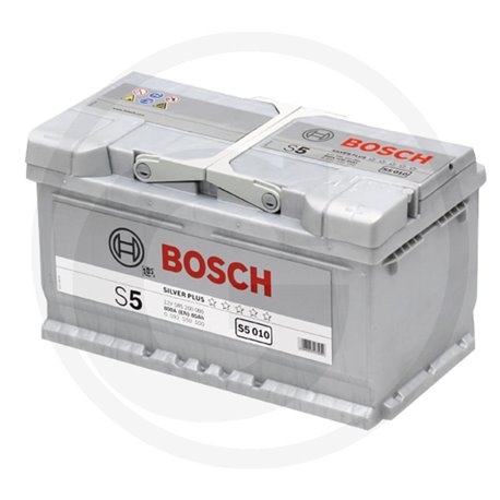 BOSCH Akumulator S5 005 12 V / 63 Ah  technologia SLI wapń / stop wapnia 
