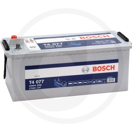 BOSCH Akumulator T4 077 12 V / 170 Ah  technologia SLI wapń / stop wapnia 