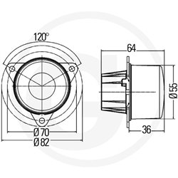 HELLA Begrenzungsleuchte, 12 V 