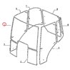 (1) Szyba Renault przednia stały 6005028929, 7700035810
