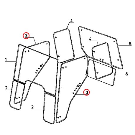 6005023110 Szyba Renault drzwi Kramp 3660980056670