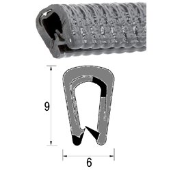 Osłona krawędzi H9x6mm