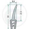 Nakładka krawędziwa 1-2,5 z płetwą 22,3 -5m4059139280049