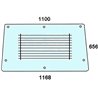 84368071 Szyba Case tylna, podgrzewana, Kramp 8719493007176