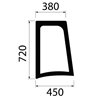 Case 44911555 Szyba boczna lewa2200-44911555G