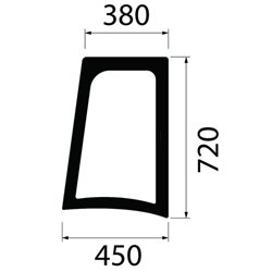Case 44910542 Szyba boczna prawa2200-44910542K
