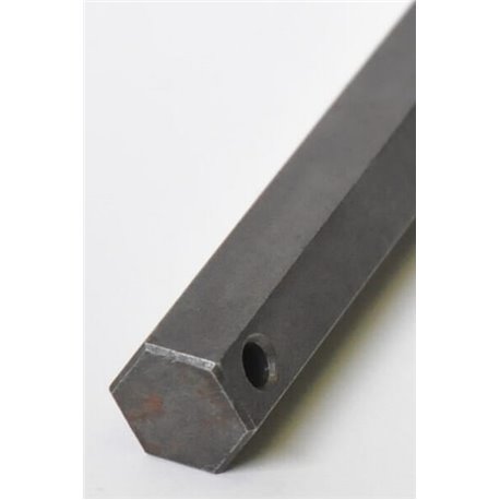 Oś sześciokątna L1131 hartowana, Lely