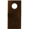 Nożyk kosiarki rotacyjnej lewy 100x47x4 mm otwór Ø 18.50 mm okrągły pasuje do Lely