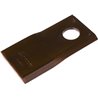 Nożyk kosiarki rotacyjnej lewy 100x47x4 mm otwór Ø 18.50 mm okrągły pasuje do Lely