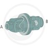 Przegub 1i3/8 Z6, 24x61/22x76, profil 41x48-1 serii 2280 Walterscheid