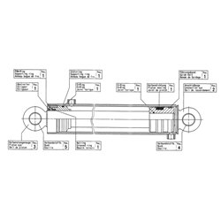 Cylinder hydrauliczny, JF-Stoll