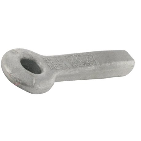 Ucho zaczepu fi40 1/5t do wspawania, 50x50 mm Ø 40 mm