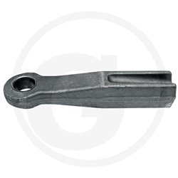 Ucho zaczepu fi40 2,2/14t 65x80 L375 wspawania DIN 74054