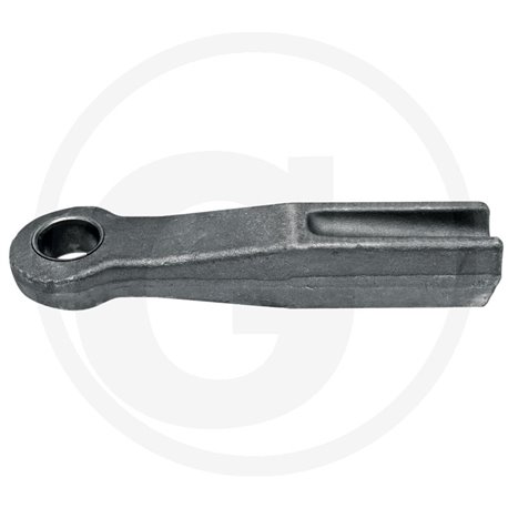 Ucho zaczepu fi40 2,2/14t 65x80 L375 wspawania DIN 74054