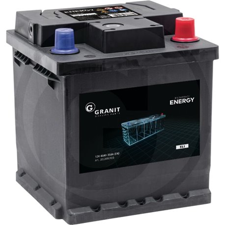 Akumulator 12V 40Ah EN 350A 175x175x190 B03 0 ENDURANCE ENERGY 4059139388875