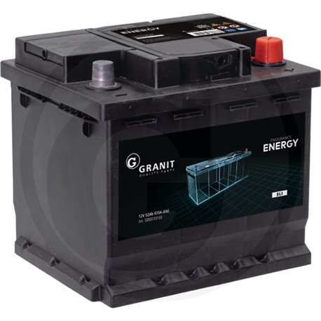 Akumulator 12V 52Ah EN 470A 207x175x190 B13 0 ENDURANCE ENERGY 4059139386338