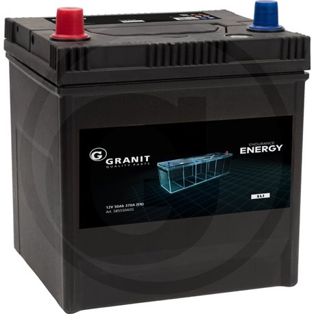Akumulator 12V 50Ah EN 370A 202x173x225 B00 1 ENDURANCE ENERGY 4250808717471