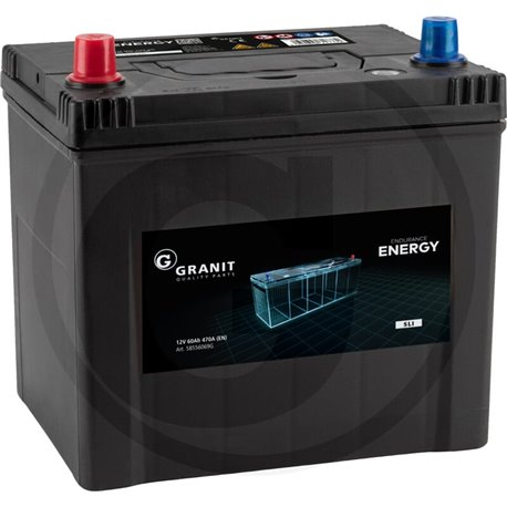 Akumulator 12V 60Ah EN 470A 232x173x225 B00 1 ENDURANCE ENERGY 4250808717372