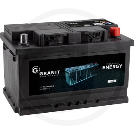 Akumulator 12V 74Ah EN 650A 278x175x175 B03/B04 0 ENDURANCE ENERGY 4250808716993