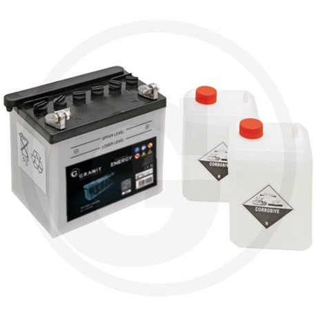 Akumulator 12 V / 24 Ah z kwasem