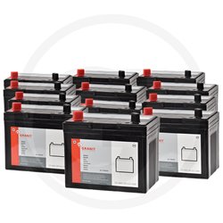 Akumulator 12 V / 28 Ah, 12 szt.