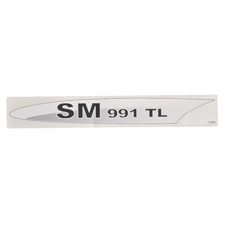 Naklejka "SM 991 TL" l Fella