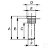 ADR 903C14 Śruba koła M14x1,5x41 osadzenie 15,0