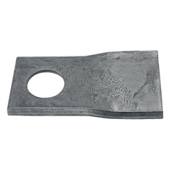 Nożyk 83x49x5 mm otwór 18.5mm okrągły prawy 25szt