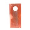 Nożyk 100x47x4 otwór 18,5mm prawy okrągły pasuje do Lely