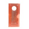 Nożyk 100x47x4 otwór 18,5mm lewy okrągły pasuje do Lely