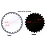Tuleja wielowypustowa wew. Z14(27,61/32,56) 12/24"DP Borelli C454-MA14A