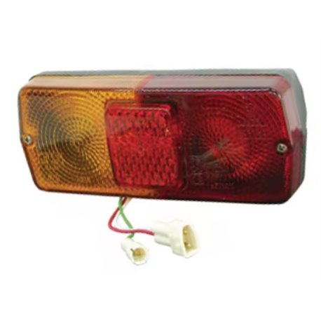 Lampa tylna zespolona L z wtyczką AMP Cobo