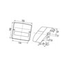 Lampa tylna Case, New Holland, Steyr prawa Hella 2SD996030021