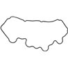 Uszczelka pokrywy zaworów Kubota 1C01014520