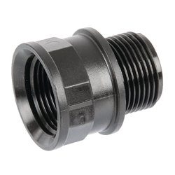 Nypel gwint wew./ gwint zew. 1" Rau