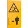 Vicon VNB4377274 Naklejka Danger Flying Objects
