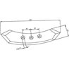 Vaderstad 444898KR Redliczka 480x80x12 mm Kramp